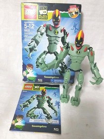LEGO 8410 Ben 10: Alien Force: Swampfire 100% Completed w/Manual (RETIRED) & Box