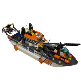LEGO CITY: Coast Guard Patrol (60014) Near Complete (READ DESCRIPTION)