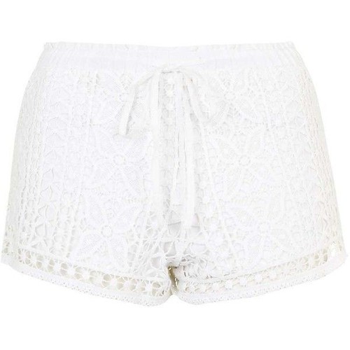 New Ladies EX topshop crochet shorts size 6 8 10 12
