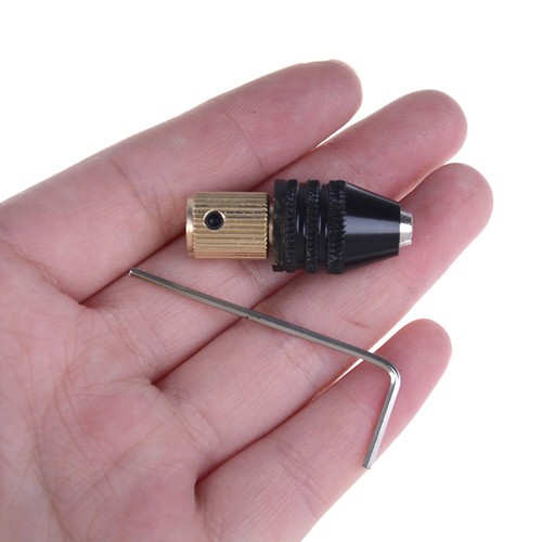 2.0mm Electric motor shaft mini chuck Micro fixture clamp 0.3mm-3.4TE
