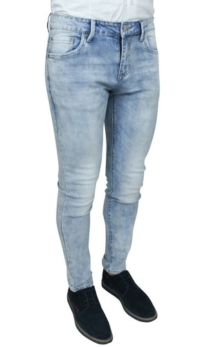 JEANS PANTALONI UOMO DENIM 5 TASCHE CASUAL SLIM FIT STRETTO taglia da 42 a 52