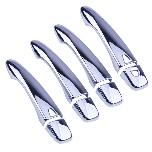 8pcs Chrome Door Handle Cover Trim Molding For Nissan Rogue Sport 2017 2018