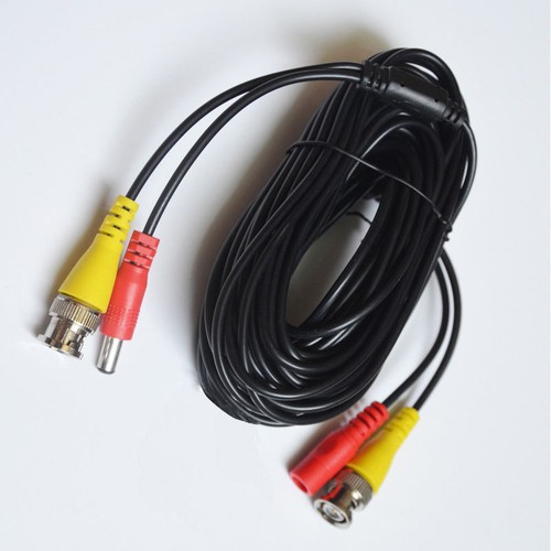 BNC 5M//15FT Power video Cable Plug and Play for Secuerity CCTV camera DVR
