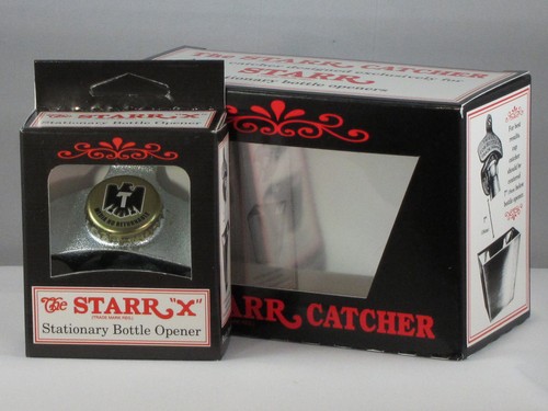 TECATE Combo Bottle Cap Starr Wall Mount Bottle Opener Cap Catcher Mexico