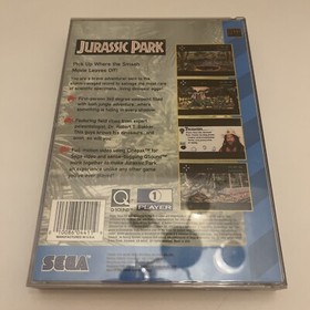 Jurassic Park (Sega CD, 1993) Completo Probado TARJETA REGULAR COMO NUEVA ENVÍO RÁPIDO