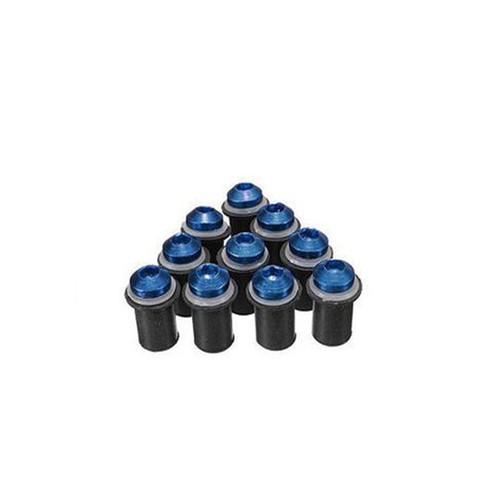 1Set//10 Motorcycle Windshield Bolts Windscreen Screws Nuts+Allen Key Accessories