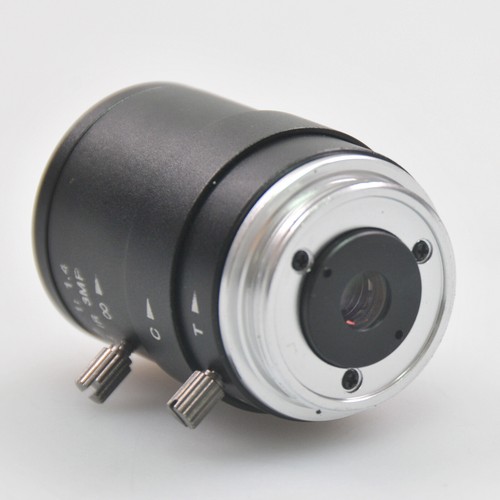 2.8-12mm CS Mount Security CCTV Lens F1.4 HD 3MP Manual IRIS Zoom Focus IR View