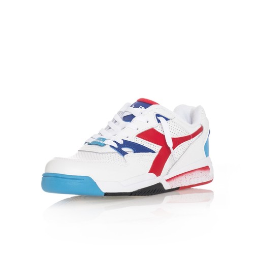 SNEAKERS MAN DIADORA REBOUND ACE 501.173079.C8017 RETRO STYLE MEN SNKRSROOM WHIT