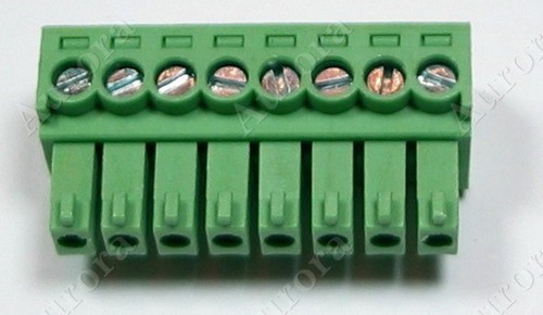 Terminal Block Phoenix Plug Set of 6 // 8 pin 3.5mm // Pluggable Connector