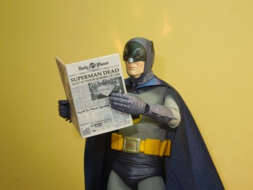 Échelle 1//12 journal-Daily Planet SUPERMAN Dead pour Clark Kent Superman