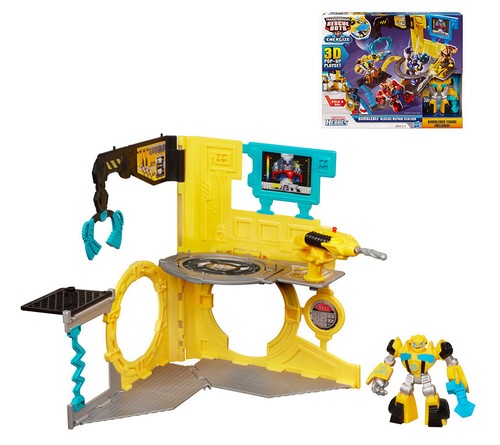 Hasbro Playskool Heroes Transformers Rescue Bots Bumblebee Rescue Repair Station