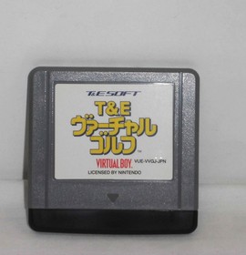 VB -- T&E Virtual Golf -- Box. Virtual Boy, JAPAN Game. T&E SOFT. 15333
