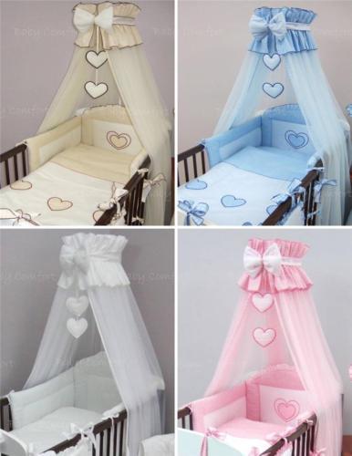 Crown Cot Canopy Mosquitero Grande Se adapta a cama cuna para bebé Diseñado con