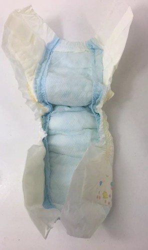 Vintage Huggies Kleenex Brand Supertrim Diaper Dry Touch Sz L from 1989 KCC