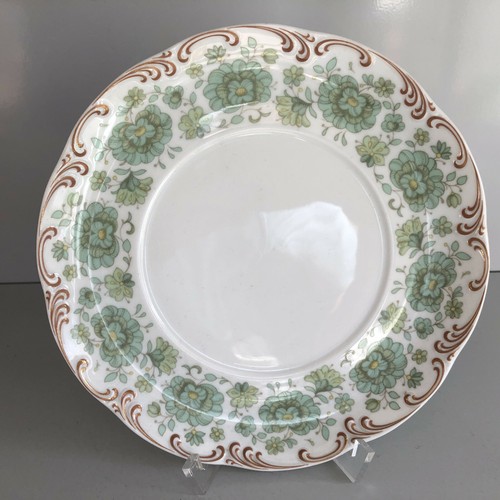 Rosenthal Monbijou Desiree verte fleurs sous assiette 19 cm assiette profondément plate