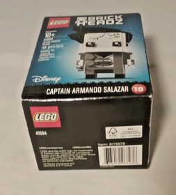 2017 LEGO 41594 Brick Headz CAPTAIN ARMANDO SALAZAR New