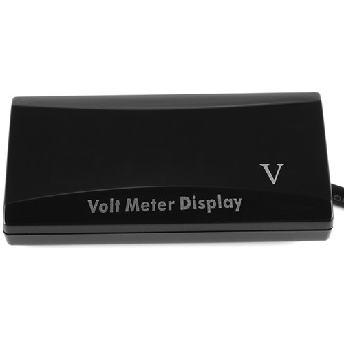 Dc 8-16v red led panel digital display voltmeter voltage meter for 12v cars