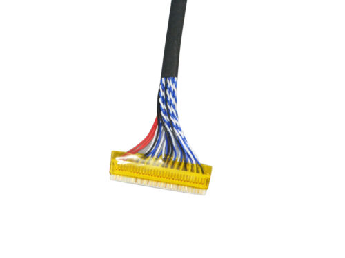 40cm 400mm FIX-30Pin 2ch 8bit LVDS Cable for 17inch~21inch LCD Screen