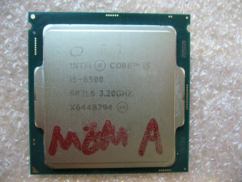 QTY 1x Intel CPU i5-6500 Quad-Cores 3.20Ghz 6MB LGA1151 SR2L6 mem A not work