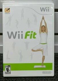 Nintendo Wii Fit Balance Board With Wii Fit Video Game