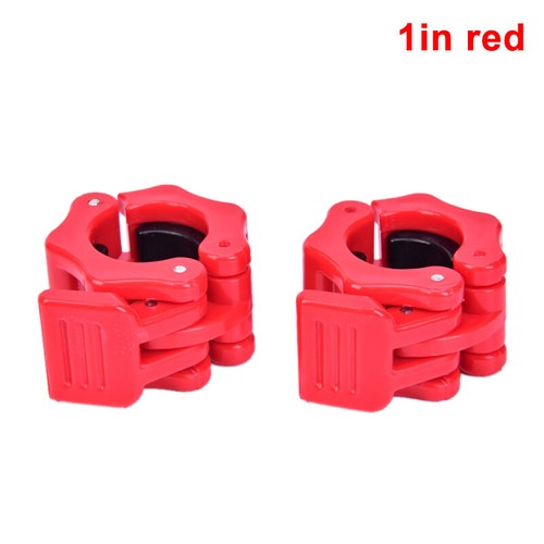2pcs Olympic Weight Bar Collar Barbell Bar Dumbbell Locking Spin Clamp 50mm//25m