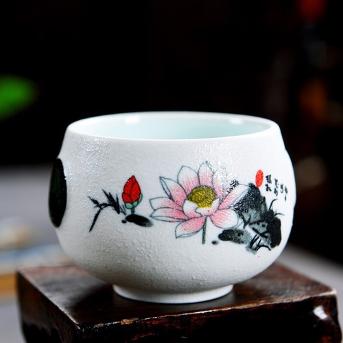 Details about / Teapot 6 cups Set snowflake overglaze chinese ceramics Kung fu tea pot teacup