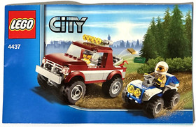 Retired ©2012 LEGO 4437 Town City Police Pursuit 100% Complete + Extras with Box