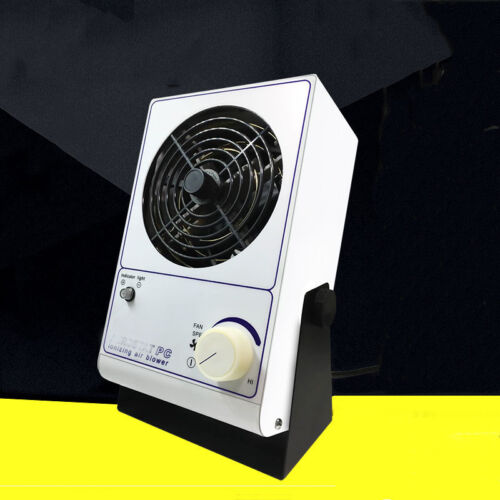 110V 25W PC Ionizing Air Blower Fan Ion Anti-Static Fan USA