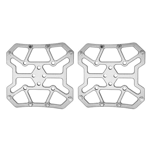 2×Universal Clipless Pedal Self-Locking Pedals For Mountain Bike Cycling Alloy