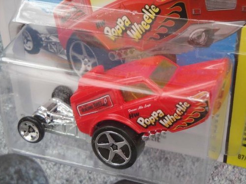 Hot Wheels 2014 #087//250 HW POPPA WHEELIE red OFF ROAD Batch L New Edition
