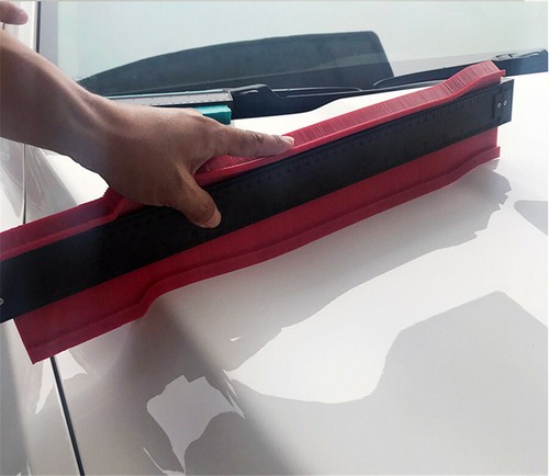 10in Profile Measuring Gauge Shape Contour Duplicator Car Dent Measurement Tool 10in Profile Measuring Gauge Shape Contour Duplicator Car Dent Measurement Tool