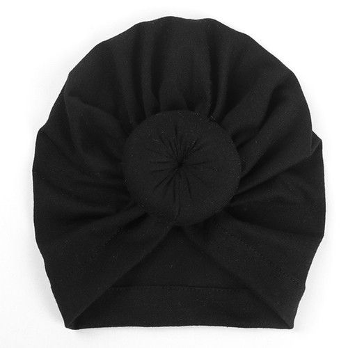 Baby Toddler Kids Boy Girl Hat Cotton Warm Soft Beanie Hat Turban Knot Cap NEW