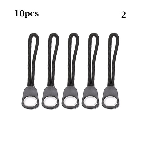 Clip Buckle Cord Rope Pullers Zipper Pull Ends Lock Zips Zip Puller Replacement