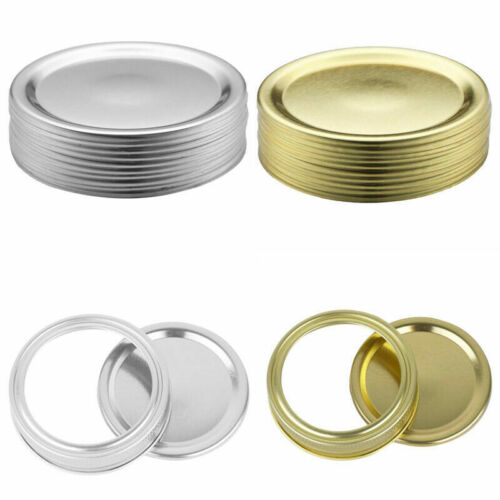 10pcs 70mm Split-Type Lids Metal Bank Sealing Insert for Canning Mason Jars Caps