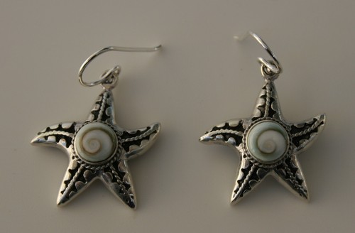 Sterling Silber Ohrringe Shiva Eye