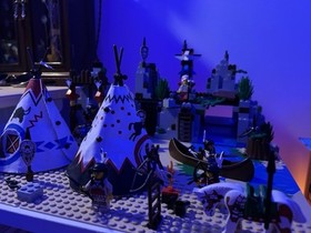 LEGO Western: Rapid River Village (6766) - Complete with Manuel! no box