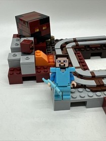 LEGO Minecraft: The Nether Railway (21130) Near Complete Read