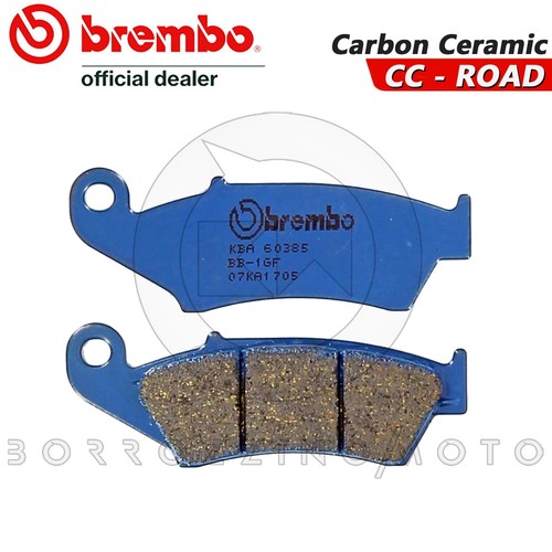 PASTIGLIE FRENO ANTERIORI BREMBO BLU CARBON CERAMIC 07KA1705 HONDA XR 400 R 1999