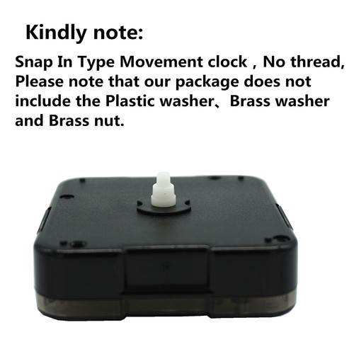 Youngtown 12888 Snap In Type 4.5mm hour shaft length Continuous Sweep Quartz