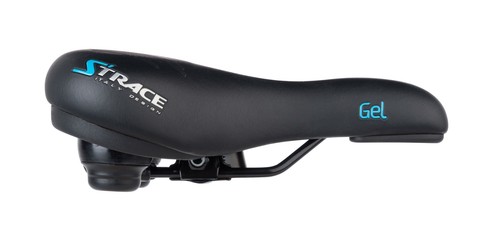 Fahrradsattel Damen Herren gefedert S‘Trace Fahrrad Trekking Gel-Polstersattel