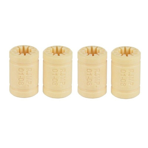 10X LM8UU For 3D Printers Solid Polymer Bearing 8mm Shaft RJMP-01-08 Linear New