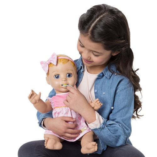 Luvabella Blonde VERSION 2018 Real baby surprises poupée nouveau-né