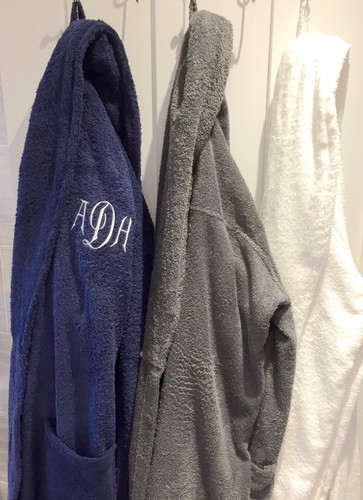 Unisex Robes Personalised Bathrobes Embroidered Luxury Gents/& Ladies Bathrobes