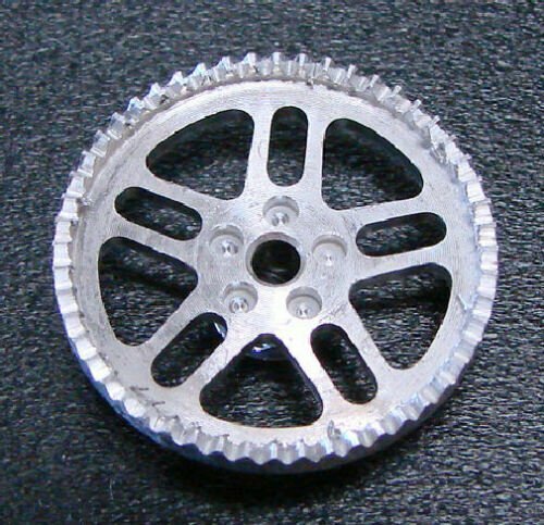 Sonic 58t 64p Aluminum /"Ultra Lite/" Drag Crown Gear for 1//24 Slot Car