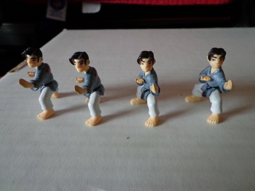 2004 Micro Icons Series 1 Kung Fu #9 Wacky Chan Magnetic Feet Action Figure