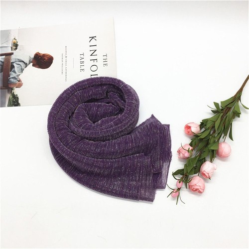 Fashion women veil hijab scarf and shawl muslim scarfs arab hijabs shinny