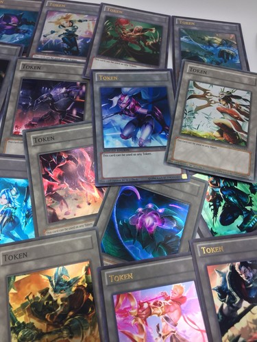 5 Yugioh Custom Made Full Super Ultra Token Cards Random Lot League Of Legends