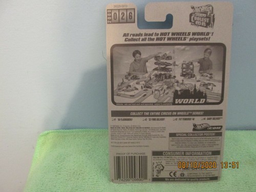 Details about / 2000 HOT WHEELS CIRCUS ON WHEELS SERIES /'32 FORD DELIVERY BLACK 2//4 #026 B21