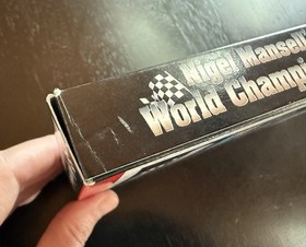 Nigel Mansell’s World Championship Racing BOX & FOAM ONLY (Nintendo, NES 1993)🔥