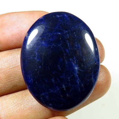 DEEP BLUE SODALITE CABOCHON LOOSE NATURAL GEMSTONE FREE SHIPPING VARIATION SD-B
